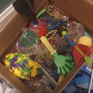 Colorful Toy and Bead Collection